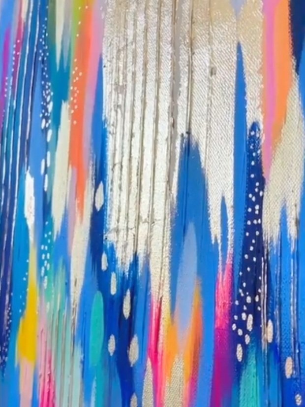 Using Metallic Accents to Make Your Acrylic Paintings Pop — EttaVee